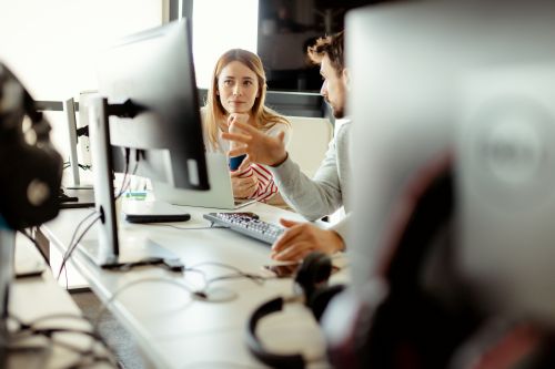 Foto: Partnerschaft und Informationstechnologie